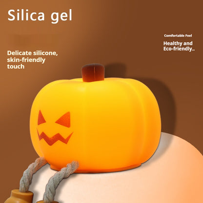 Boo Glow – Lámpara Calabaza Kawaii Táctil