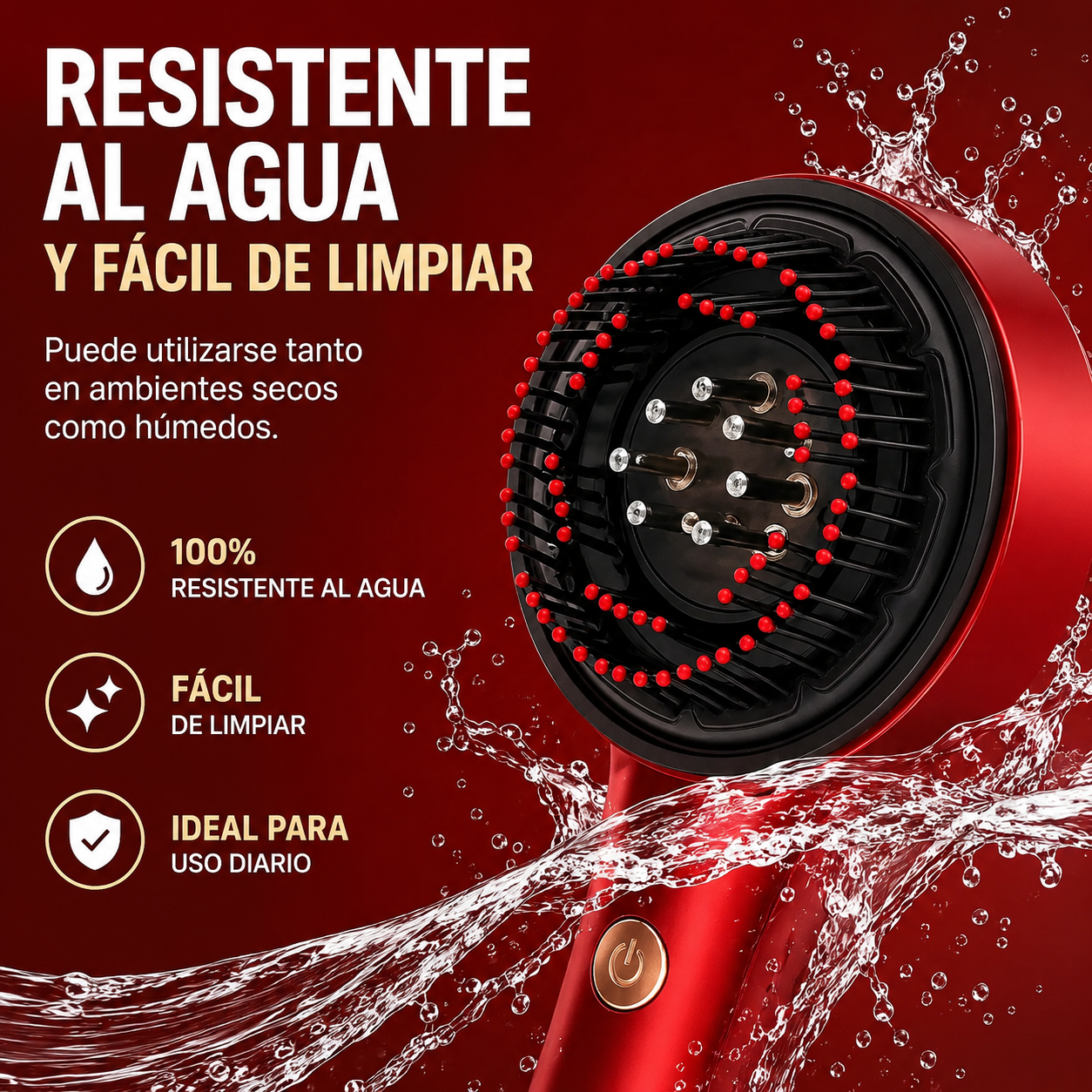 FolixPro™ | Sistema Inteligente de Estimulación Capilar